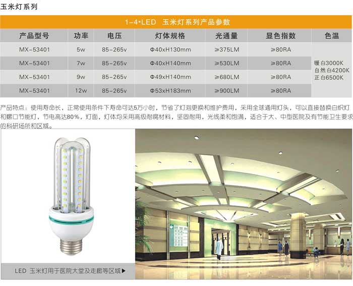 LED-玉米燈系列